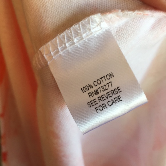 Croft & Barrow Classic Tee Floral Plus Size 2X Top - Picture 6 of 6